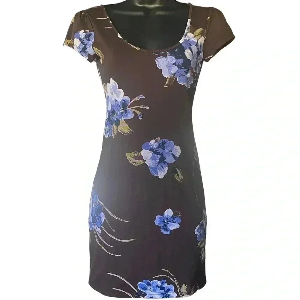 Free People Floral Bodycon Summer Dress - Size XS | W00713